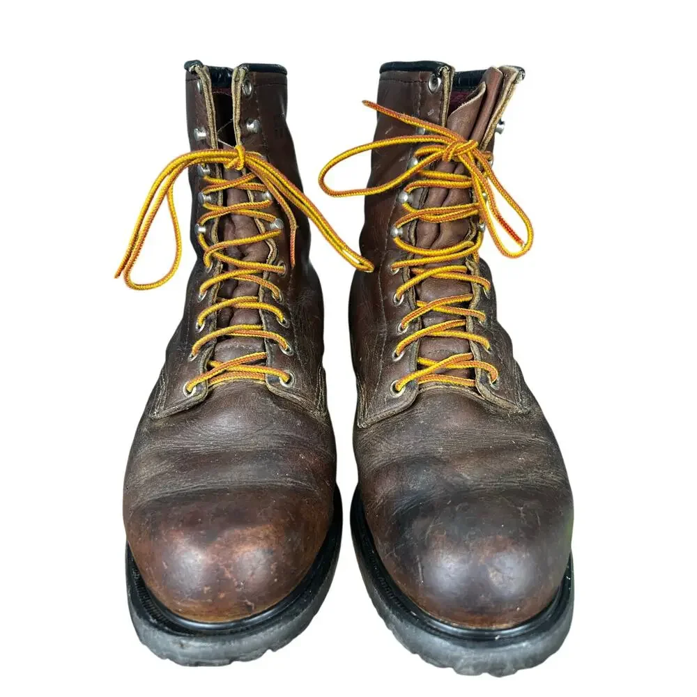 Vintage Red Wing Men’s 2233 Supersole Brown Leather Work Boot Size 10.5 D